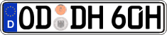 German license plate, Plates for oldtimers (type 