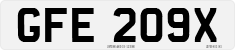 License plate of the United Kingdom, 1963 year system