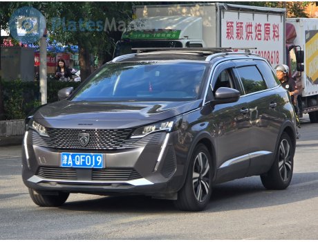 津A·QF019, Peugeot 5008