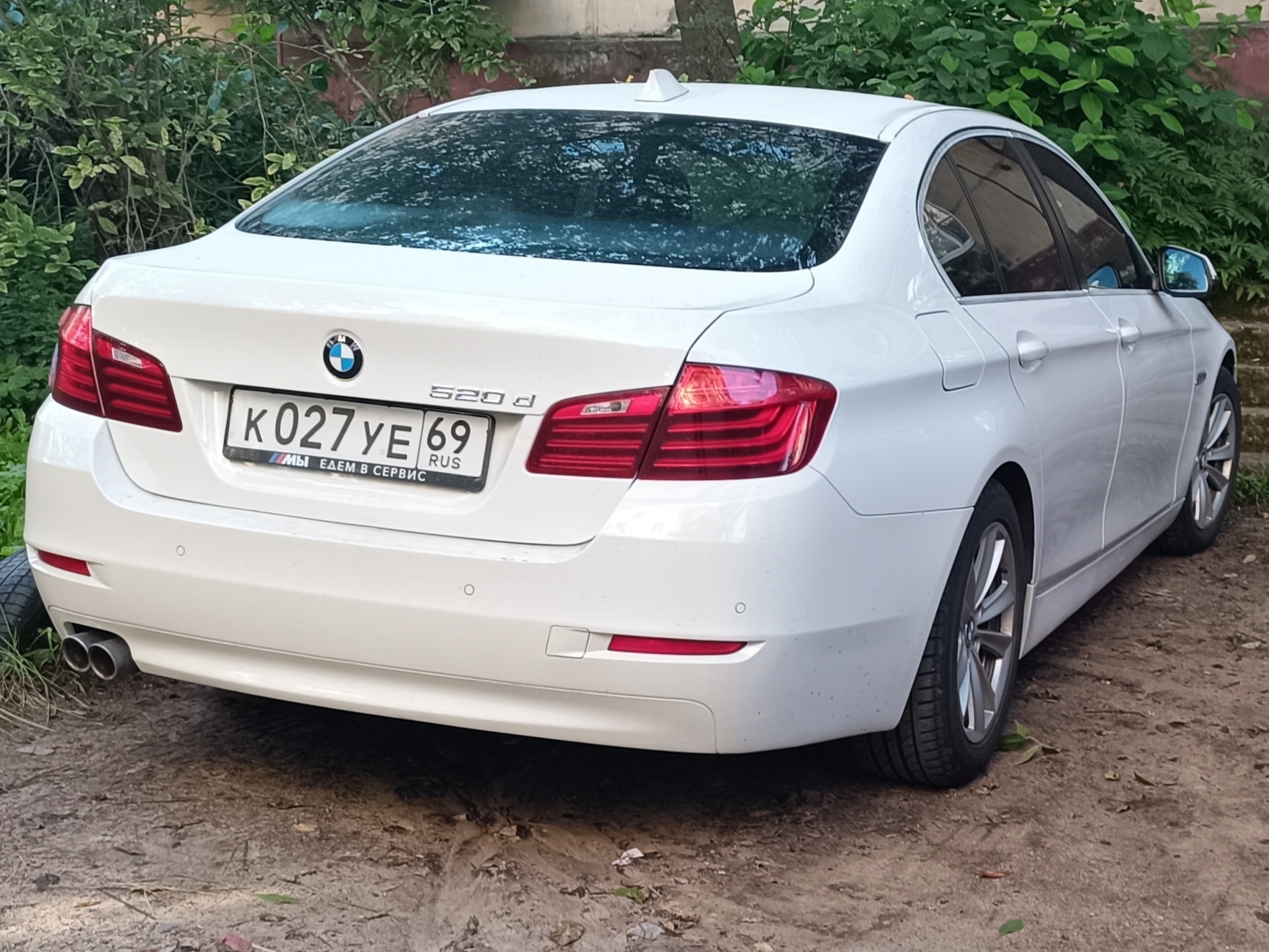 к 027 уе 69, BMW 5 Series 6th gen Sedan (F10/F18), 2010–2017