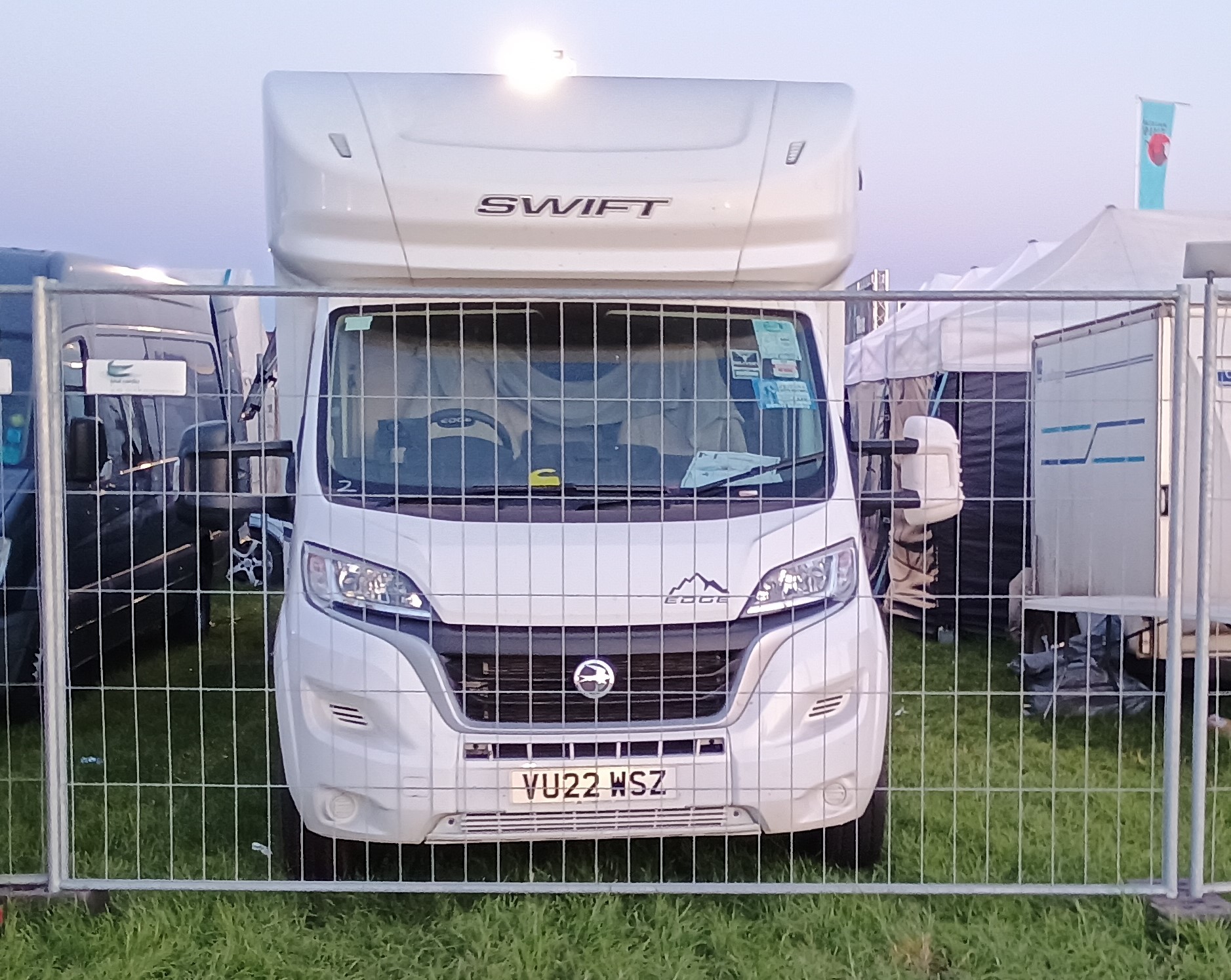 VU22WSZ, Swift Motorhomes Edge 