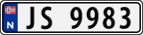 License plate of Norway, Trailers, motorcycles, special vehicles