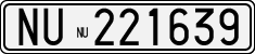License plate of Italy, Cars (1927 year series)