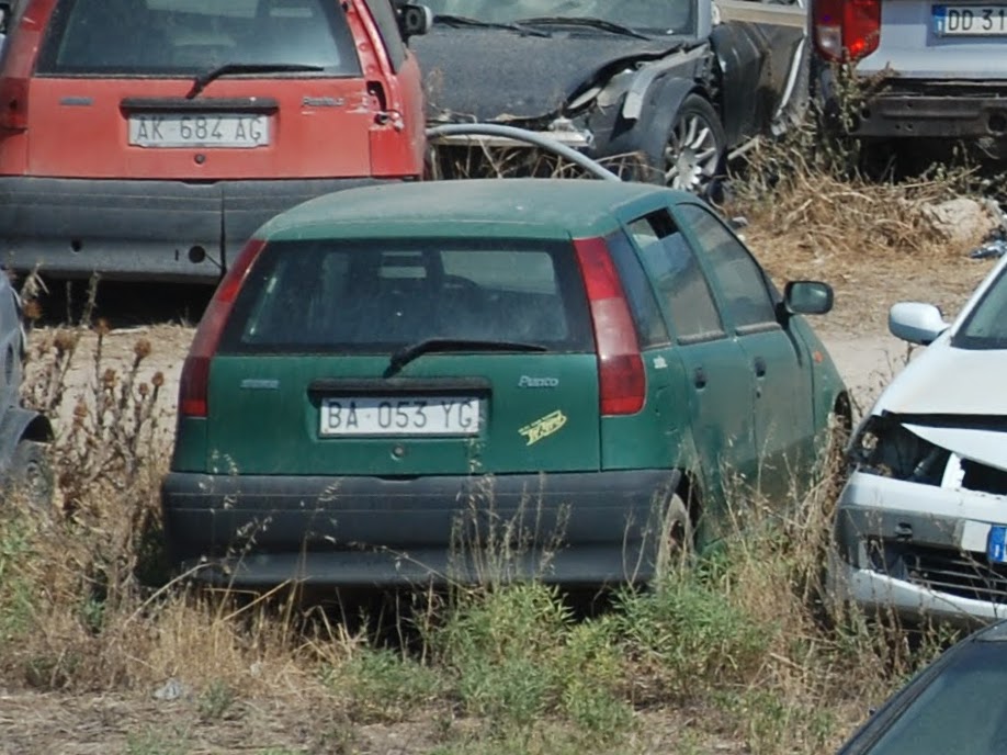 BA 053 YG, FIAT Punto 1st gen 5-door Hatch (176), 1993–2000