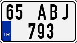 License plate of Turkey, Regular plates
