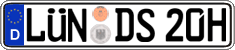 German license plate, Plates for oldtimers (type 