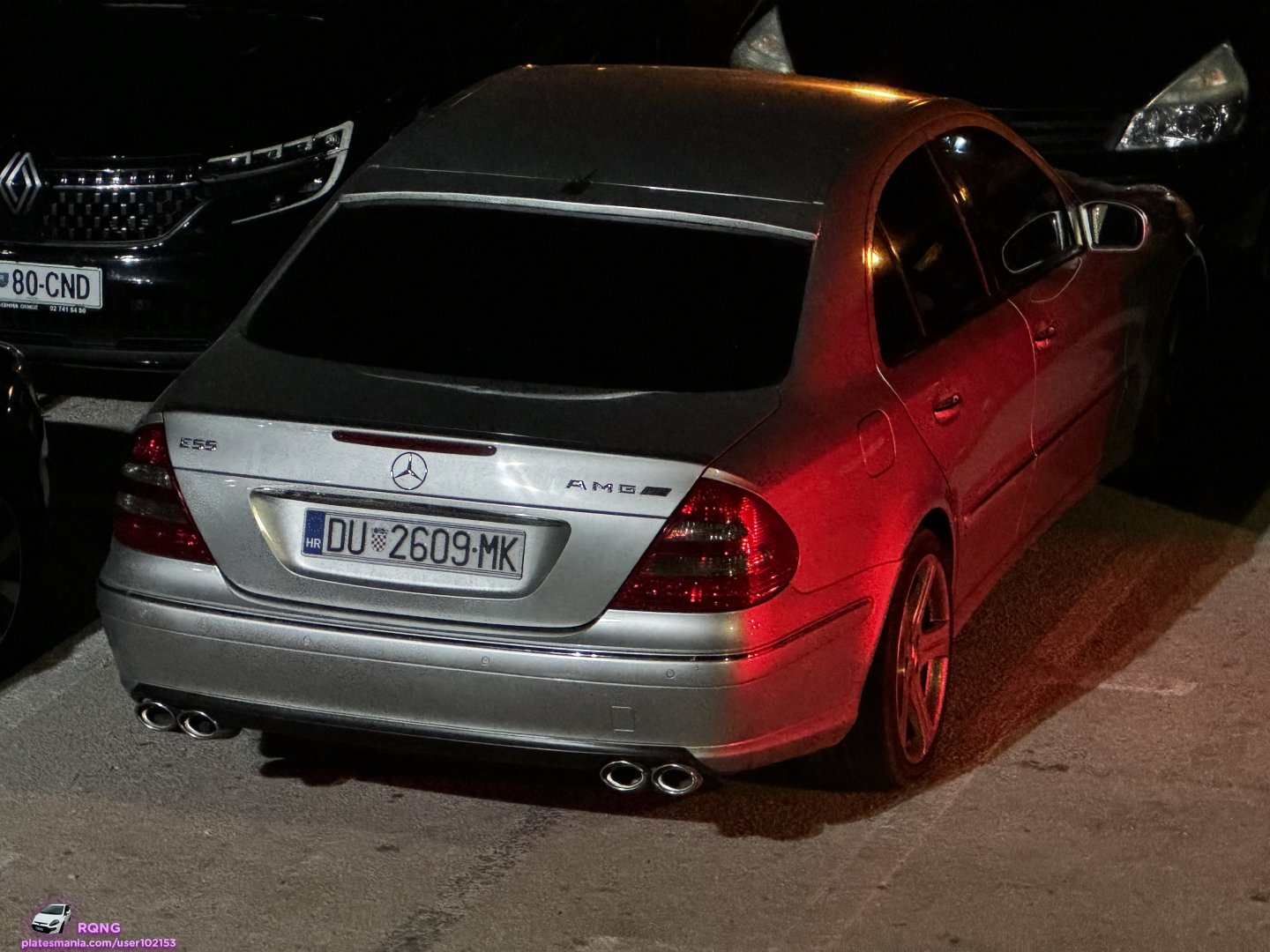 DU 2609-MK, Mercedes-Benz E-Klasse 3rd gen Sedan (W211), 2002­–2009