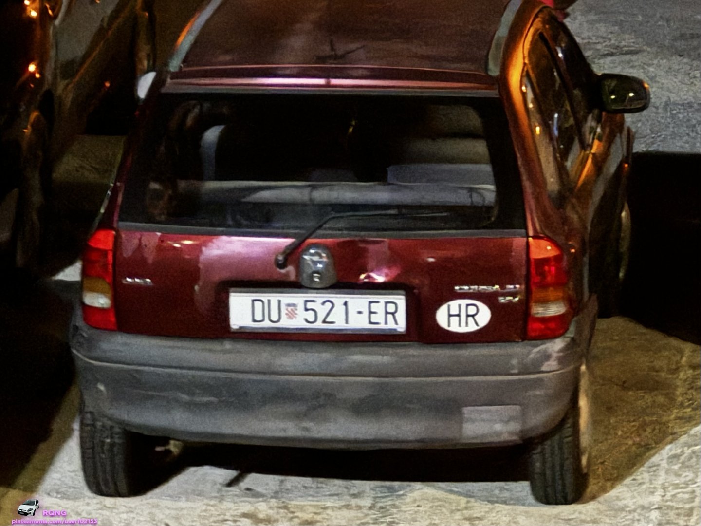 DU 521-ER, Opel Corsa 2nd gen (Lite/Sail) 5-door Hatch (B; S93), 1993–2000 (–2004 for IN- and –2007 for ZA-market)
