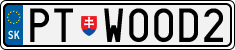 License plate of Slovakia, Vanity Plates
