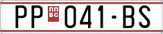 License plate of North Macedonia, Regular plates (1993)