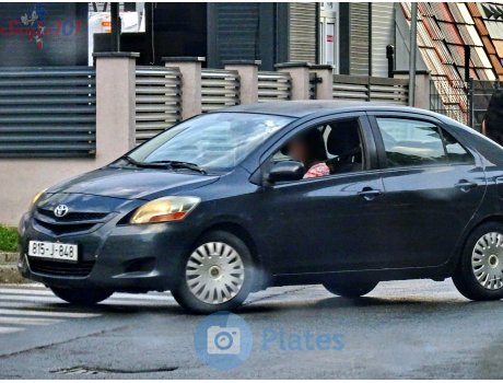 815-J-848, Toyota Yaris