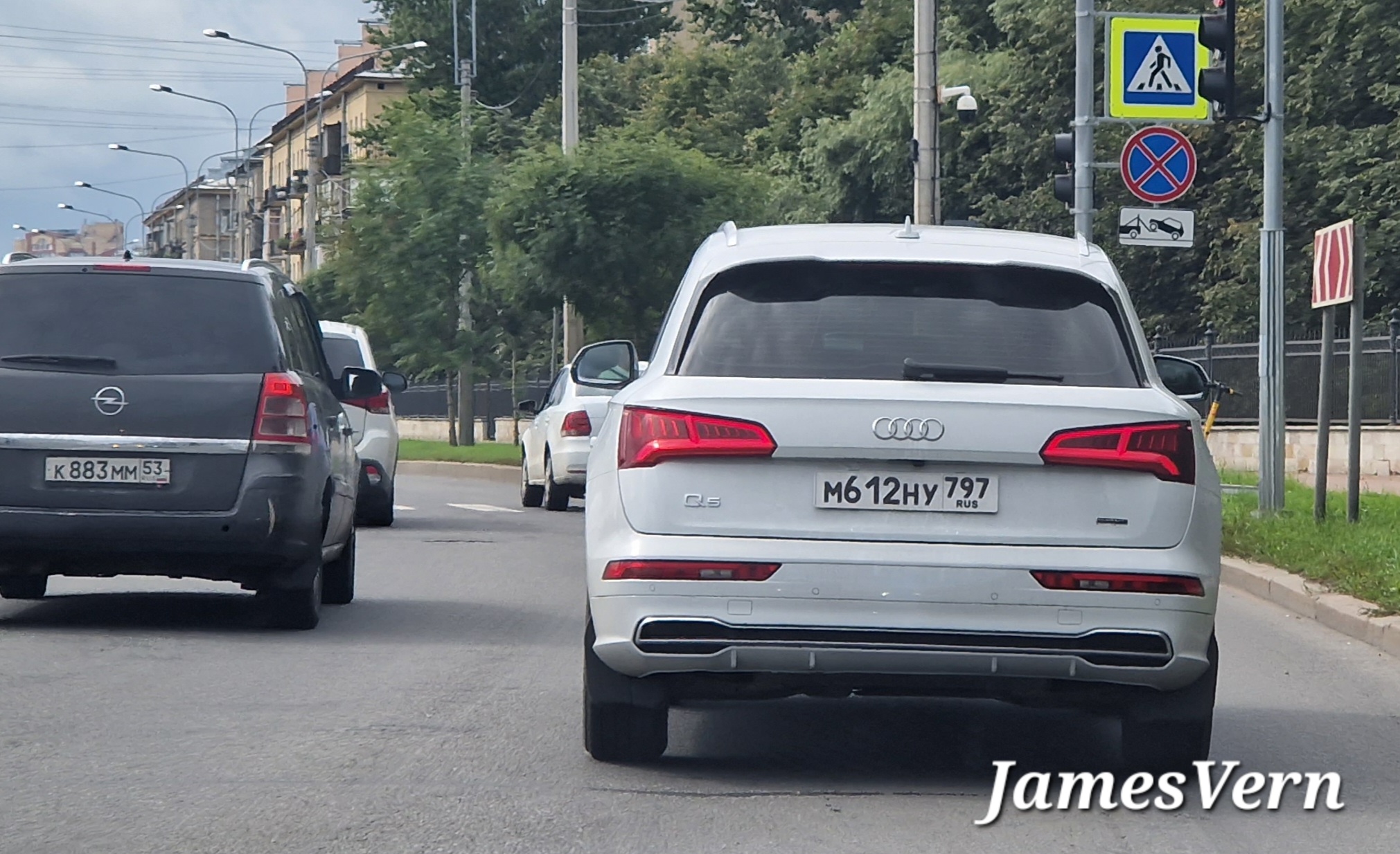 м 612 ну 797, Audi Q5 2nd gen SUV (FYB), 2017–2020