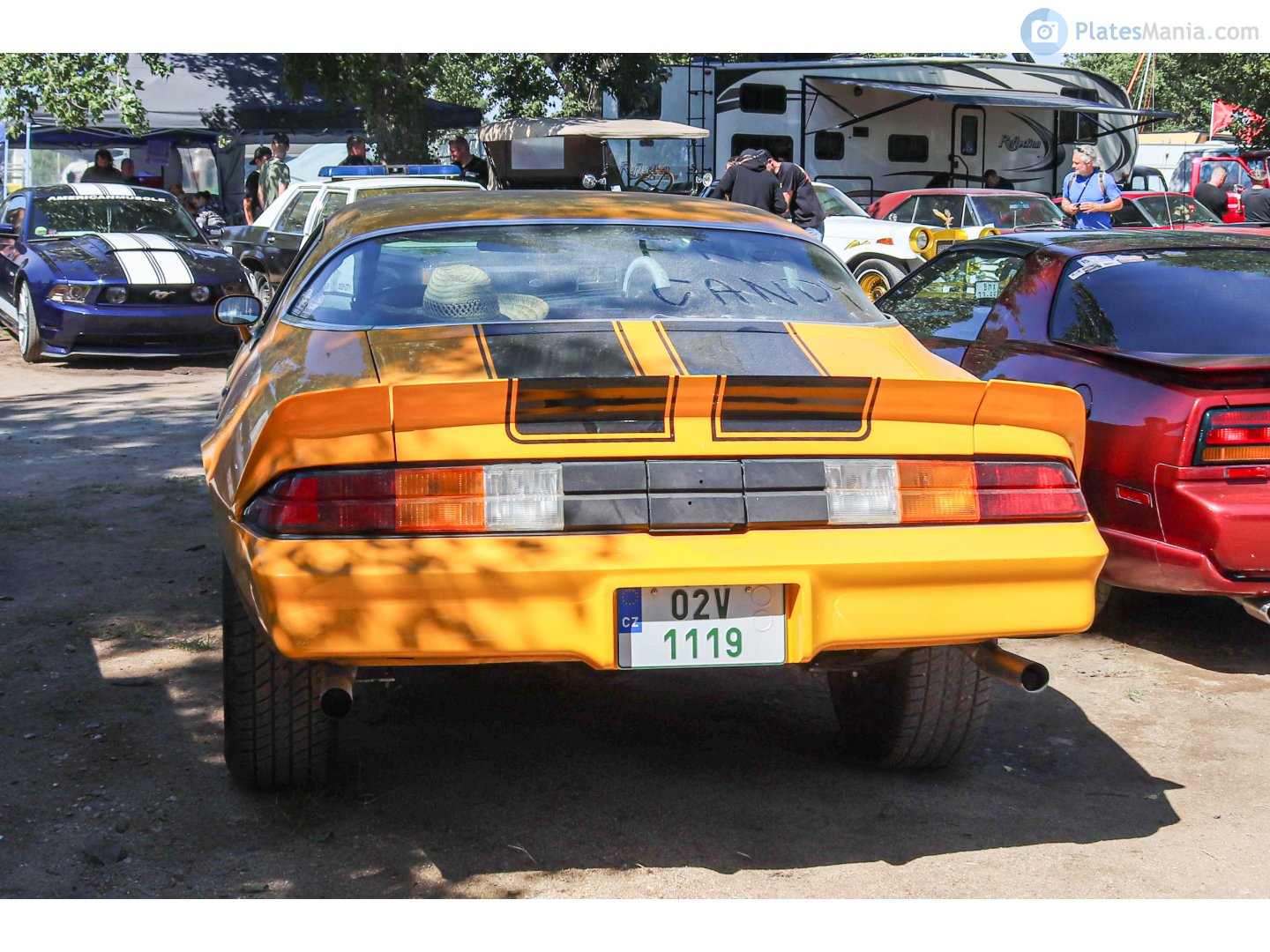 02V 1119, Chevrolet Camaro 2nd gen (F II), 2nd facelift, 1977–1981
