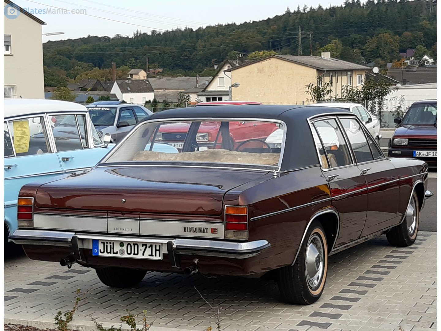 JÜL OD 71 H, Opel Diplomat 2nd gen (B), 1969–1977