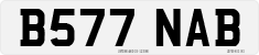 License plate of the United Kingdom, 1983 year system