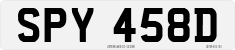 License plate of the United Kingdom, 1963 year system