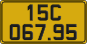 License plate of Vietnam, Commercial vehicles