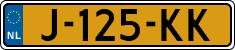 License plate of the Netherlands, Cars