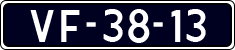License plate of the Netherlands, Commercial Vehicles (1951-1994 system)