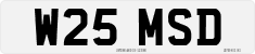License plate of the United Kingdom, 1983 year system