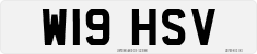 License plate of the United Kingdom, 1983 year system
