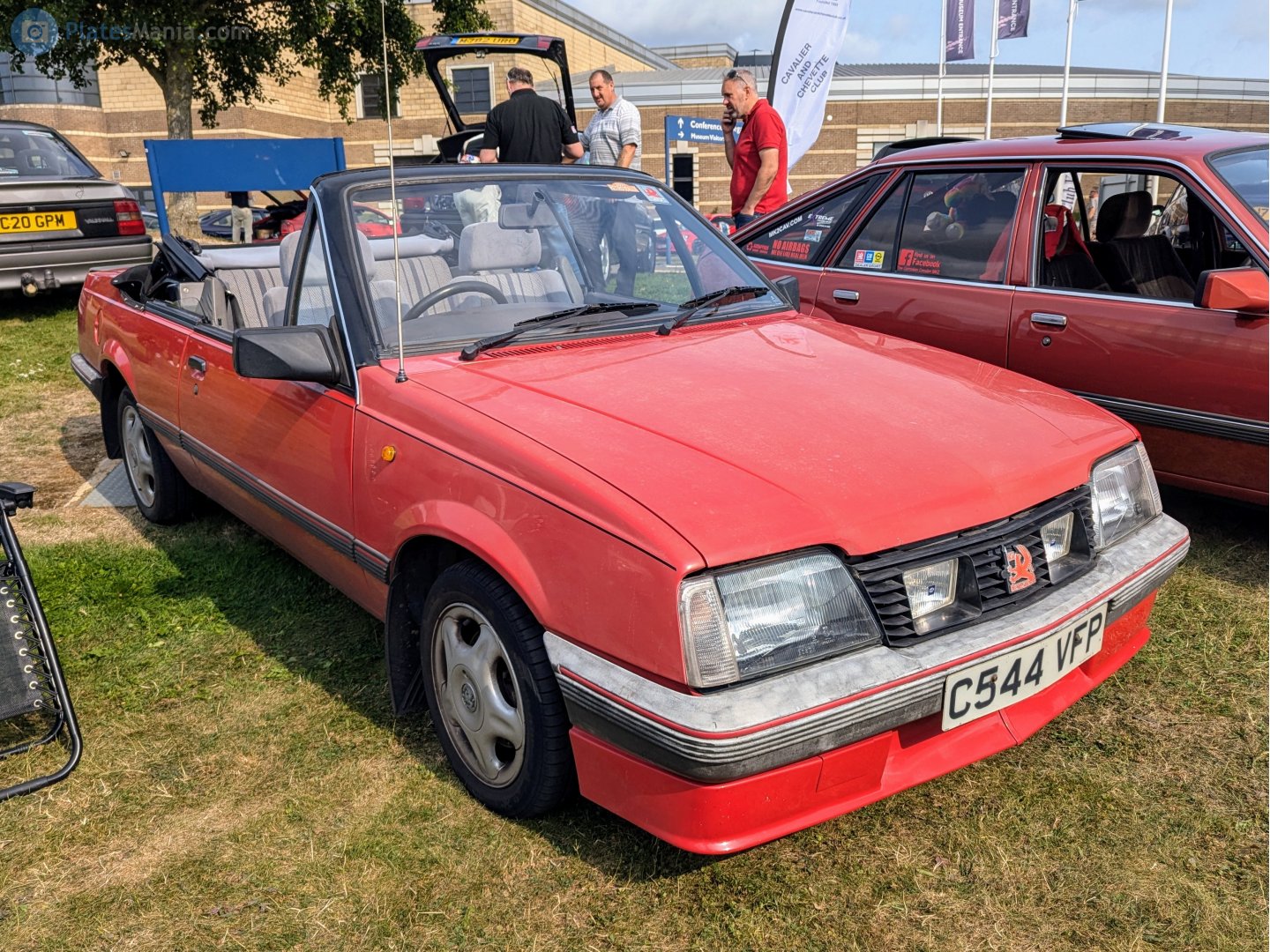 C544VFP, Vauxhall Cavalier 2nd gen Convertible, 1986–1988