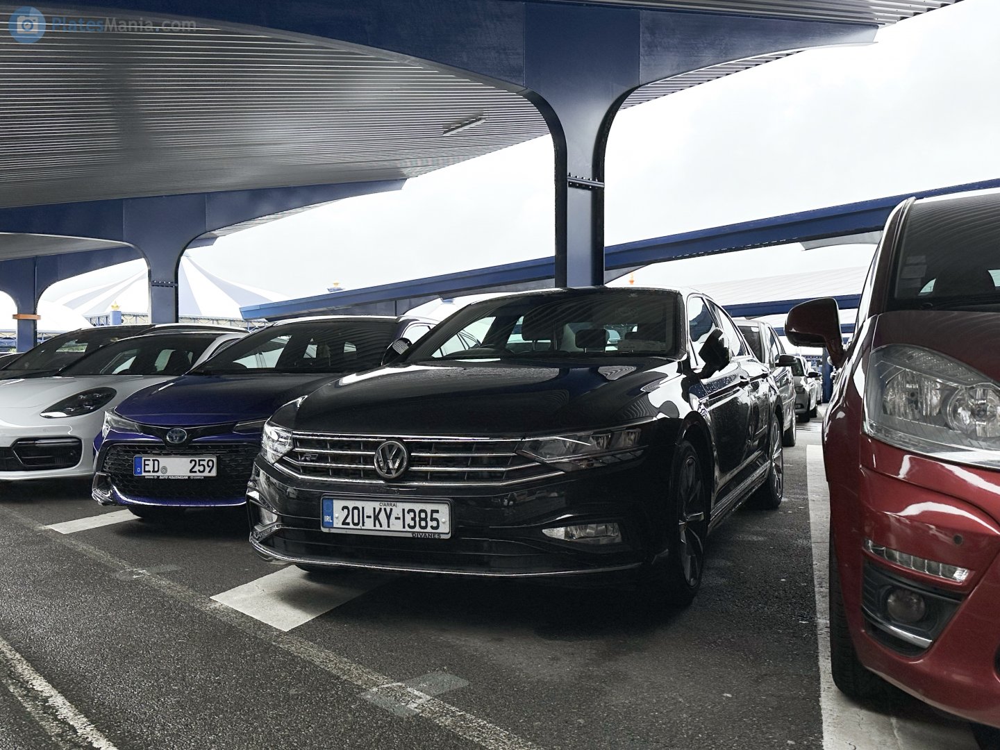 201-KY-1385, Volkswagen Passat 8th gen Sedan (B8; 3G), 2015–2022