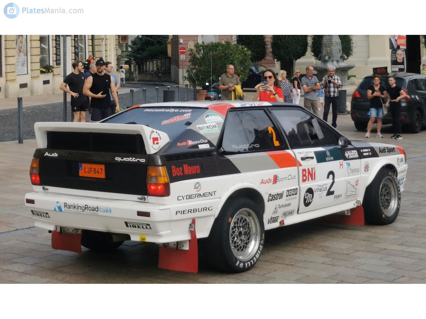 CJF 847, Audi Quattro 1st gen (B2/85), 1980–1991