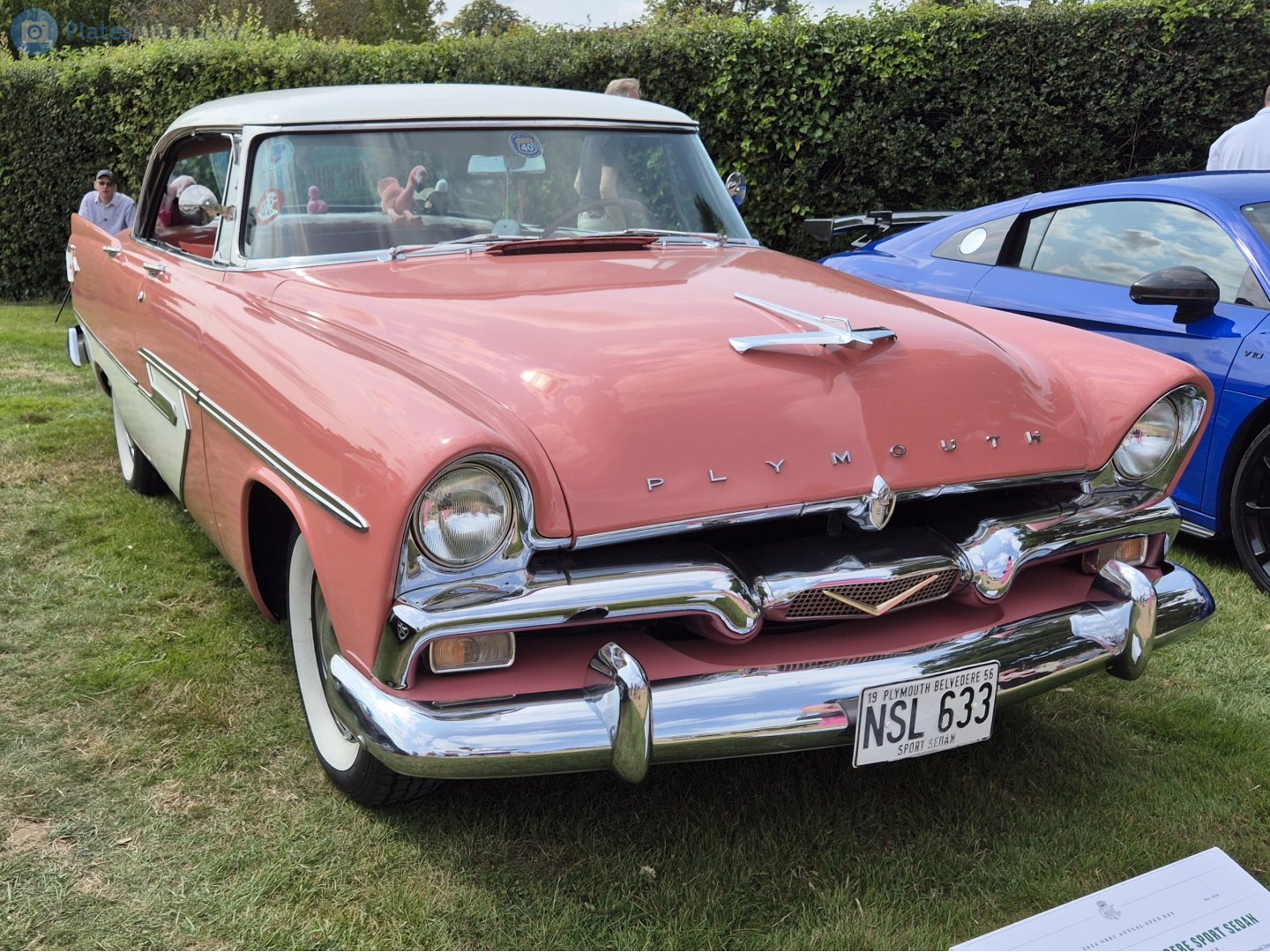 NSL633, Plymouth Belvedere 2nd gen 1955/1956 4-door Hardtop (P27/P29), 1955–1957