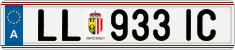 License plate of Austria, Regular plates