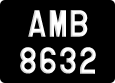License plate of Malaysia, A(BC) 1(234)
