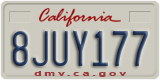California, Passenger Car (1ABC234)