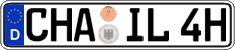 German license plate, Plates for oldtimers (type 