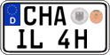 German license plate, Plates for oldtimers (type 