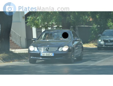 AA 868 LF, Mercedes-Benz CLK-Klasse