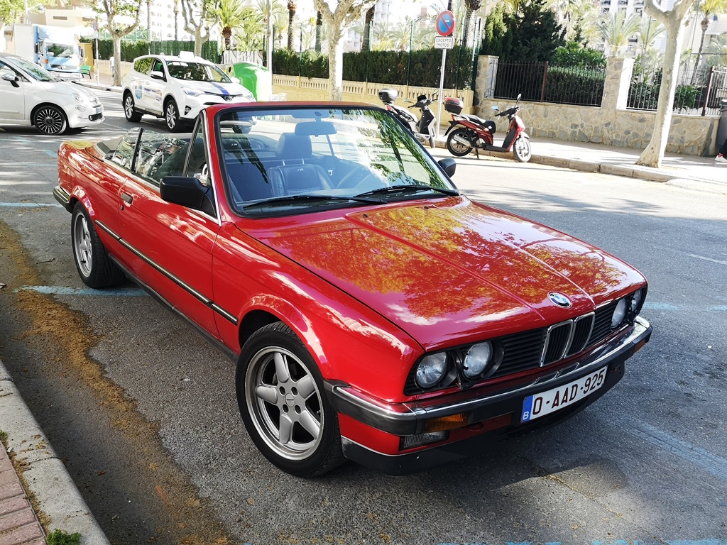 O-AAD-925, BMW 3 Series 2nd gen Convertible (E30), 1985–1994
