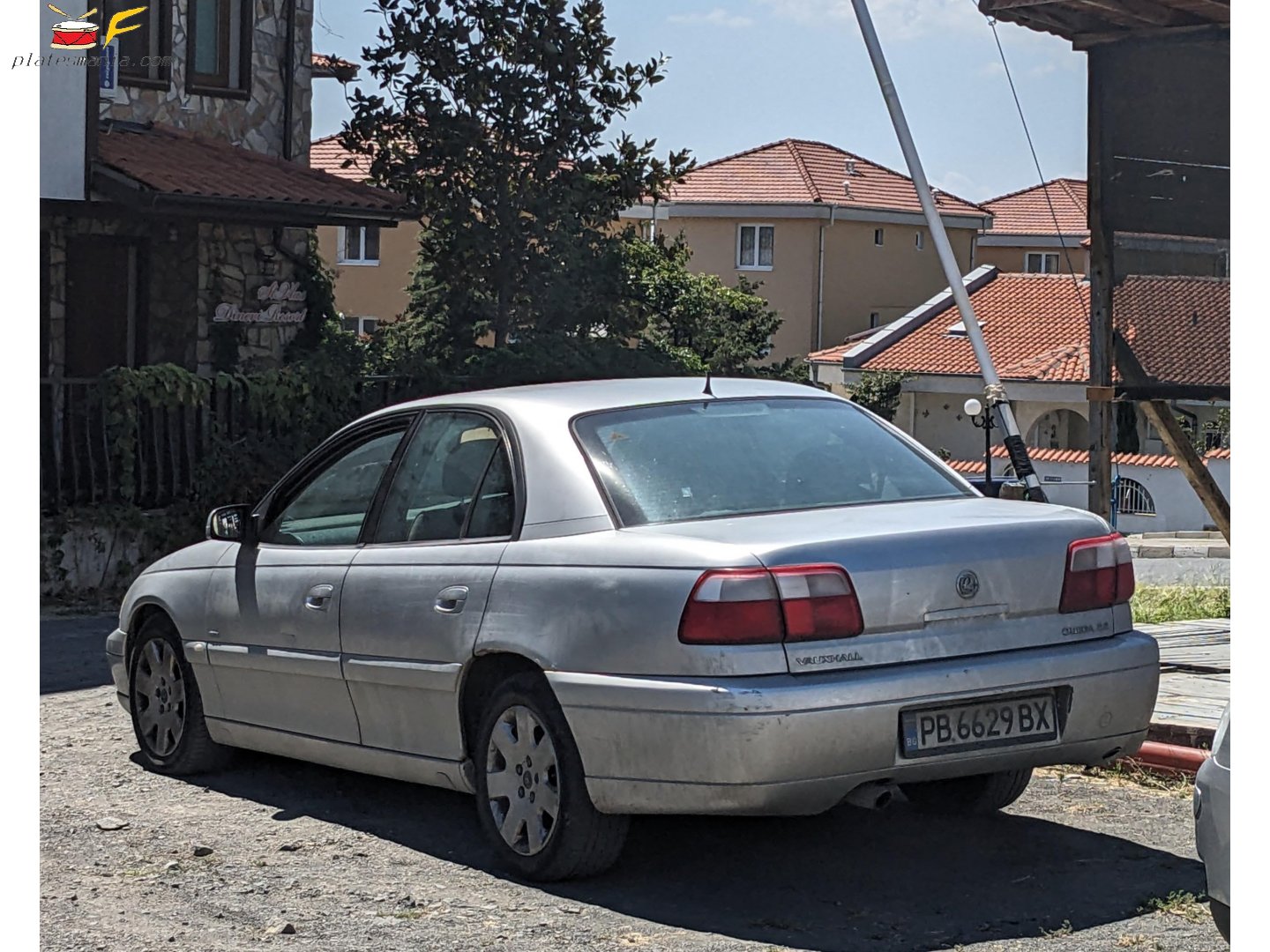 PB 6629 BX, Vauxhall Omega 1st gen Sedan (B; V94), facelift, 1999–2003