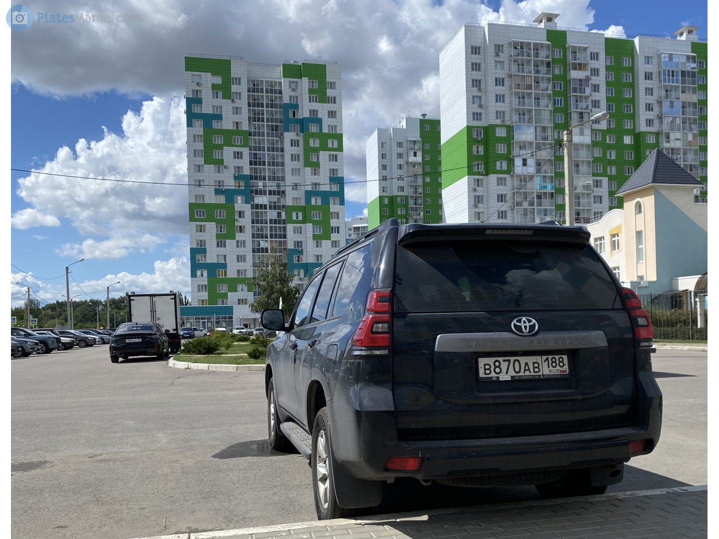 в 870 ав 188, Toyota Land Cruiser Prado 4th gen 5-door SUV (J150), 2nd facelift, 2017–2023