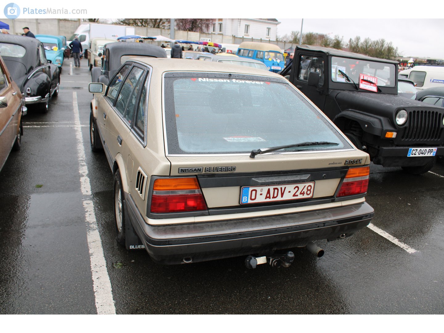O-ADV-248, Nissan Bluebird 7th gen Hatch (T12/T72; EU-market), 1985–1990