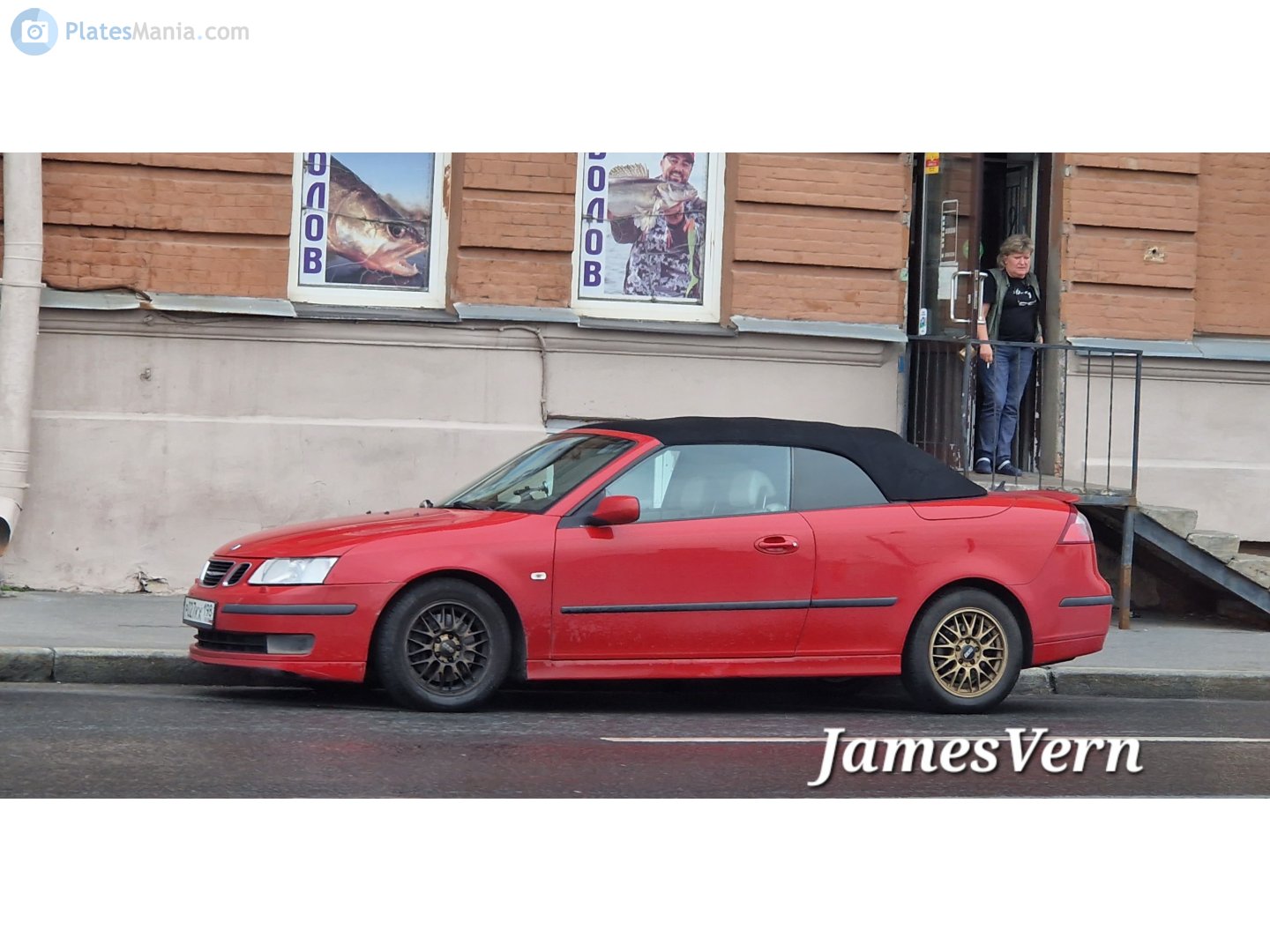 р 027 кх 198, SAAB 9-3 2nd gen Convertible (YS3F), 2004–2007