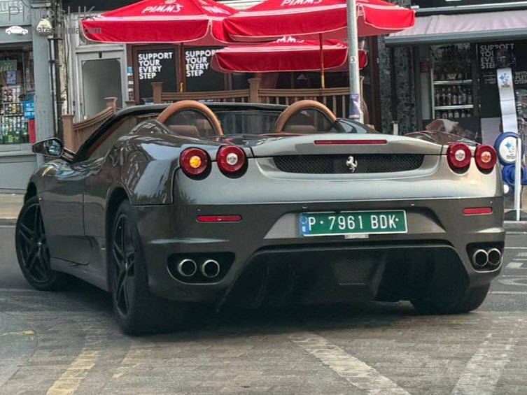 P 7961 BDK, Ferrari F430 1st gen Spider (F131), 2004–2009