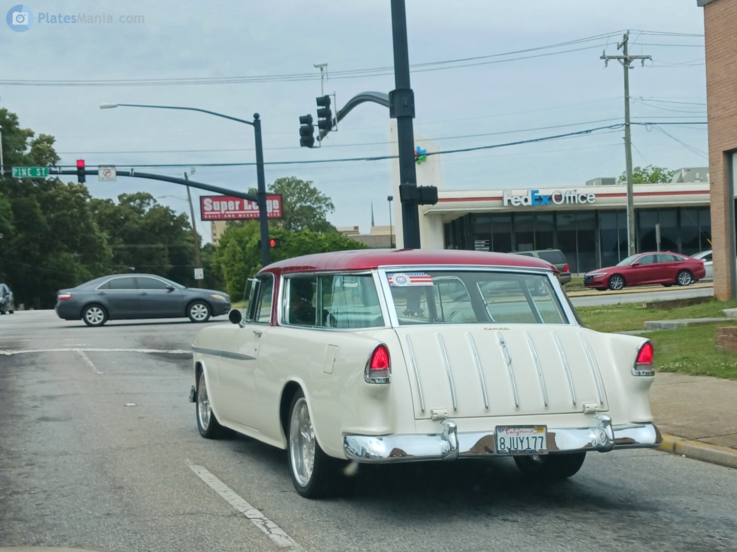 8JUY177, Chevrolet Nomad 1st gen 1955 (2429-1064; A-body), 1955