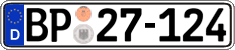 German license plate, Authorities and federal agencies
