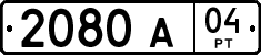 License plate of Tajikistan, Organizations (1996)