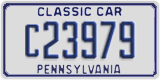 Pennsylvania, Classic Vehicle/Car (C12345)