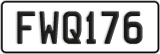 License plate of New Zealand, ABC1(23)