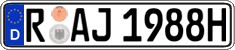 German license plate, Plates for oldtimers (type 