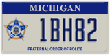 Michigan, Specialty plates (1AB23)