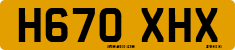 License plate of the United Kingdom, 1983 year system