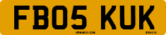License plate of the United Kingdom, 2001 year system